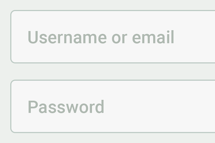 Mobile app ux design user registration screen